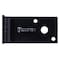 Hampton Hampton 1.5 in. H X 1.67 in. W X 1/8 in. D Black Steel Inside/Outside Corner Brace 02-3405-004 - alternate 5